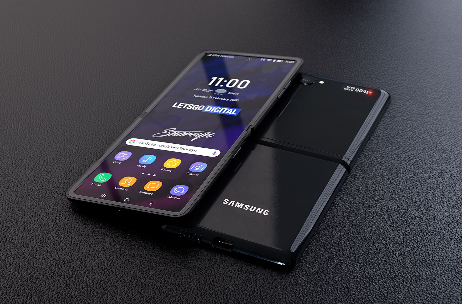 galaxy Z Flip hình dáng mới