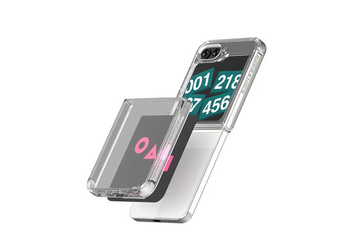 Ốp lưng trong Galaxy Z Flip5 kèm thẻ Squid Game