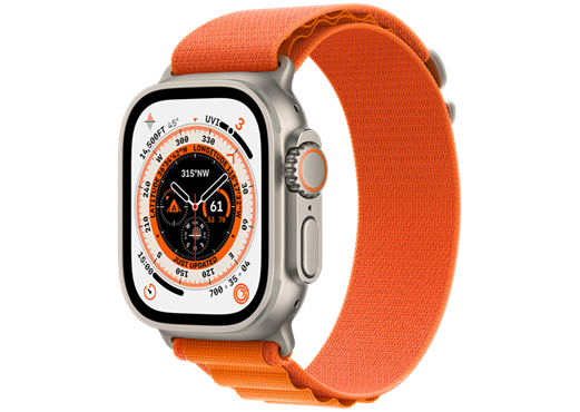 Apple Watch Ultra 49mm (LTE) viền Titan - Dây Alpine Loop size nhỏ | Chính Hãng VN/A