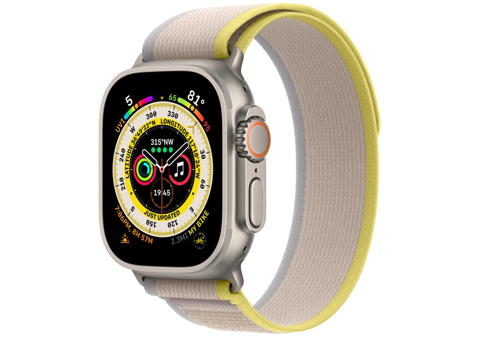 Apple Watch Ultra 49mm (LTE) viền Titan - Dây Trail Loop size S/M | Chính Hãng VN/A