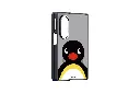 Ốp lưng gương Magnet Galaxy Z Fold8, Pingu Đen