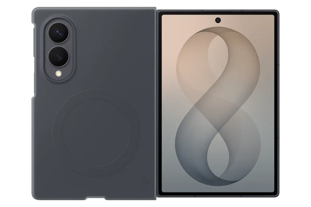 Ốp lưng Silicone Magnet Galaxy Z Fold8, Đen Graphite