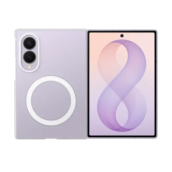 Ốp lưng Trong suốt Magnet Galaxy Z Fold8, Trong suốt